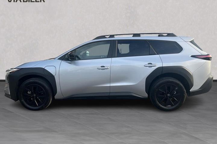 Sølv Toyota bZ4X Touring fra 2026