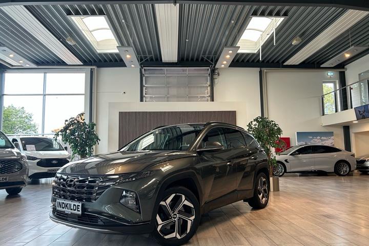 Grøn Hyundai Tucson fra 2021