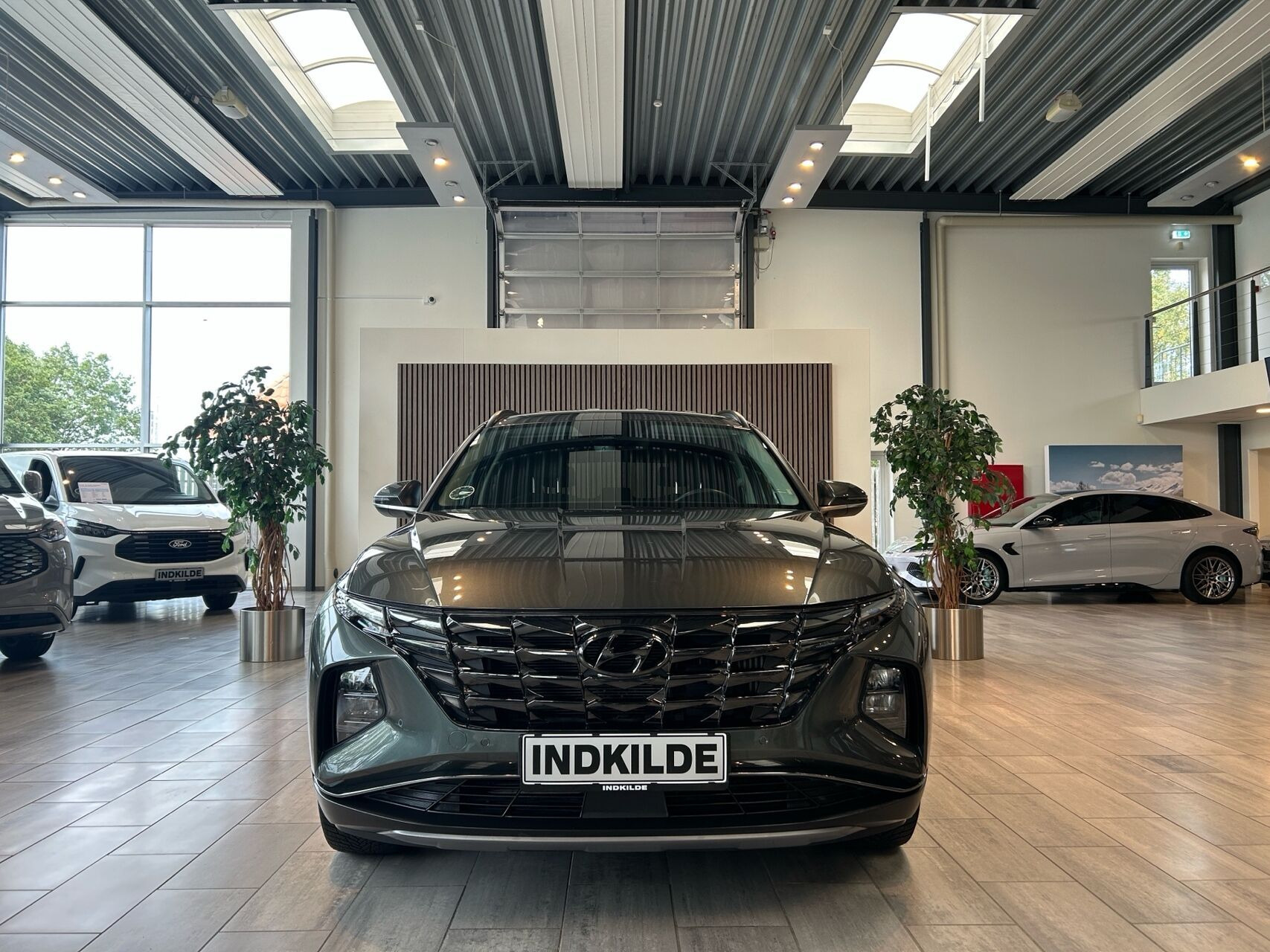 Grøn Hyundai Tucson fra 2021