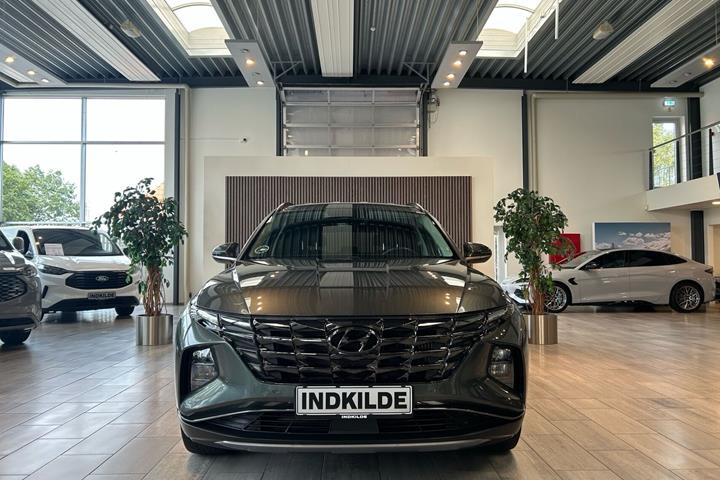 Grøn Hyundai Tucson fra 2021