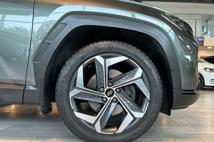 Grøn Hyundai Tucson fra 2021