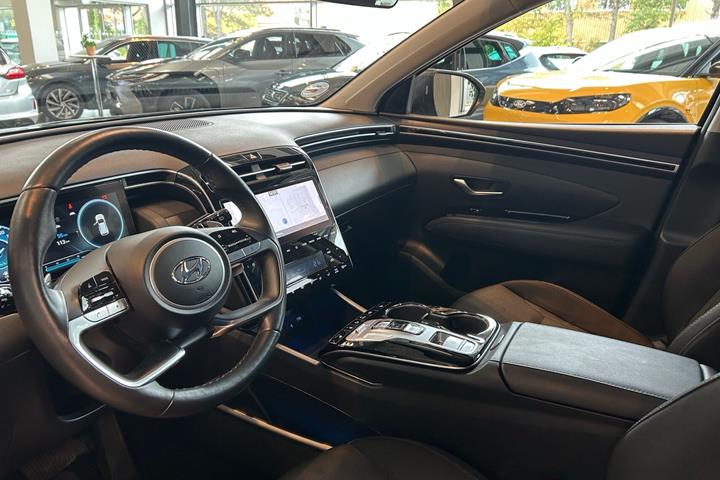 Grøn Hyundai Tucson fra 2021