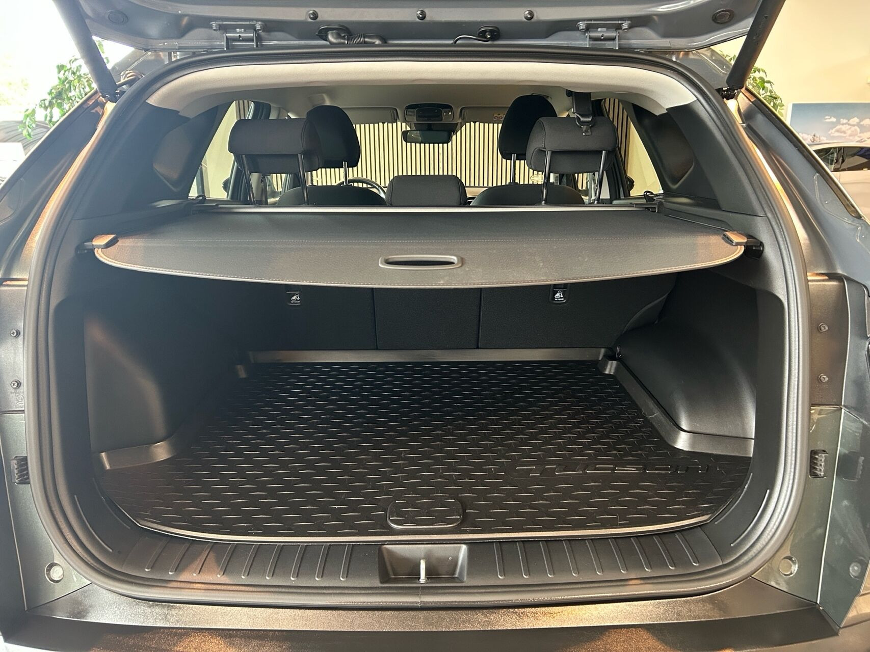 Grøn Hyundai Tucson fra 2021