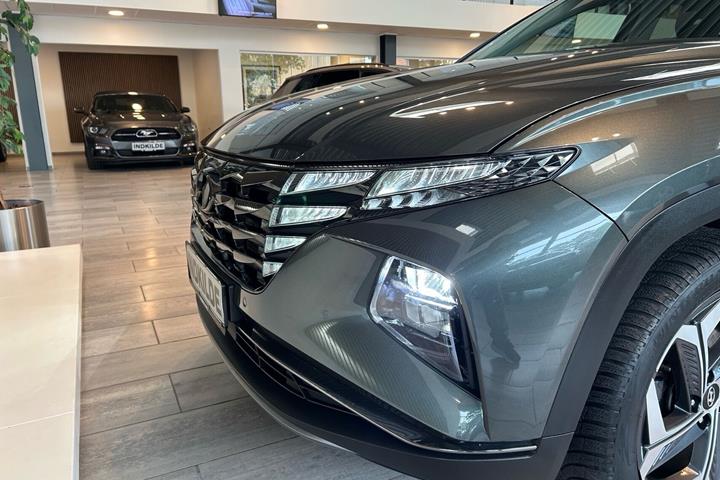 Grøn Hyundai Tucson fra 2021