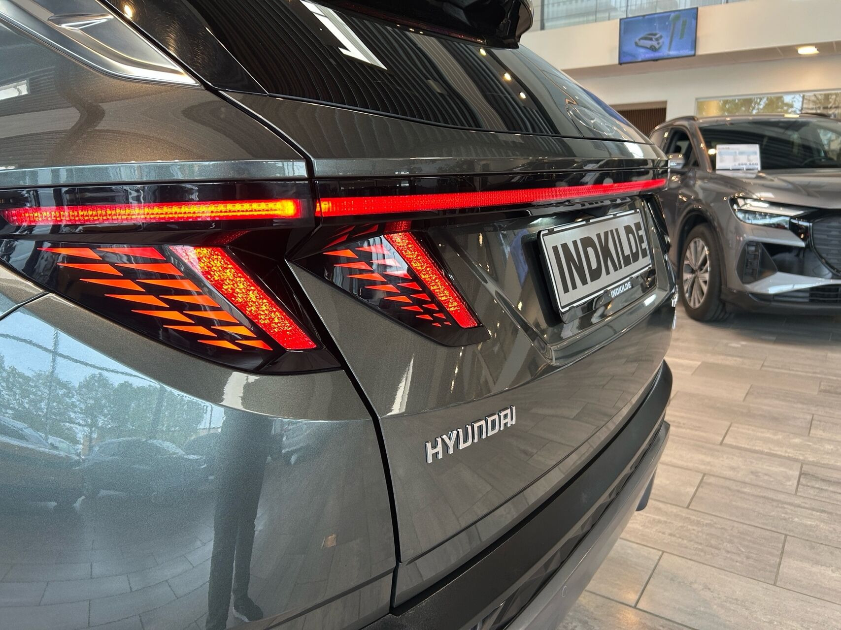 Grøn Hyundai Tucson fra 2021