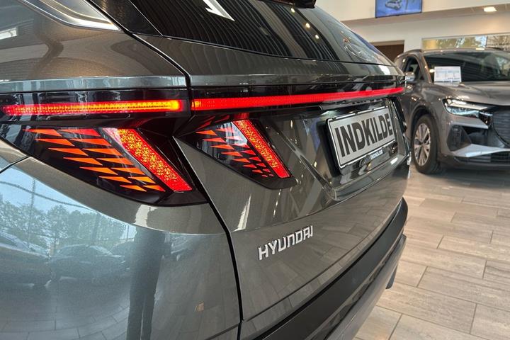 Grøn Hyundai Tucson fra 2021