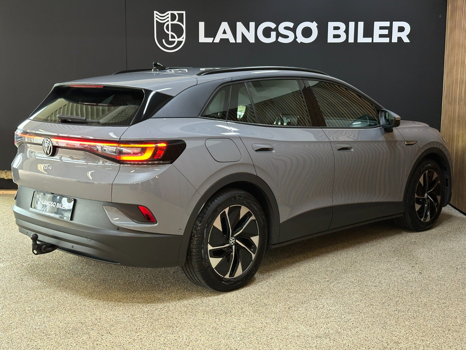 Grå VW ID.4 fra 2023