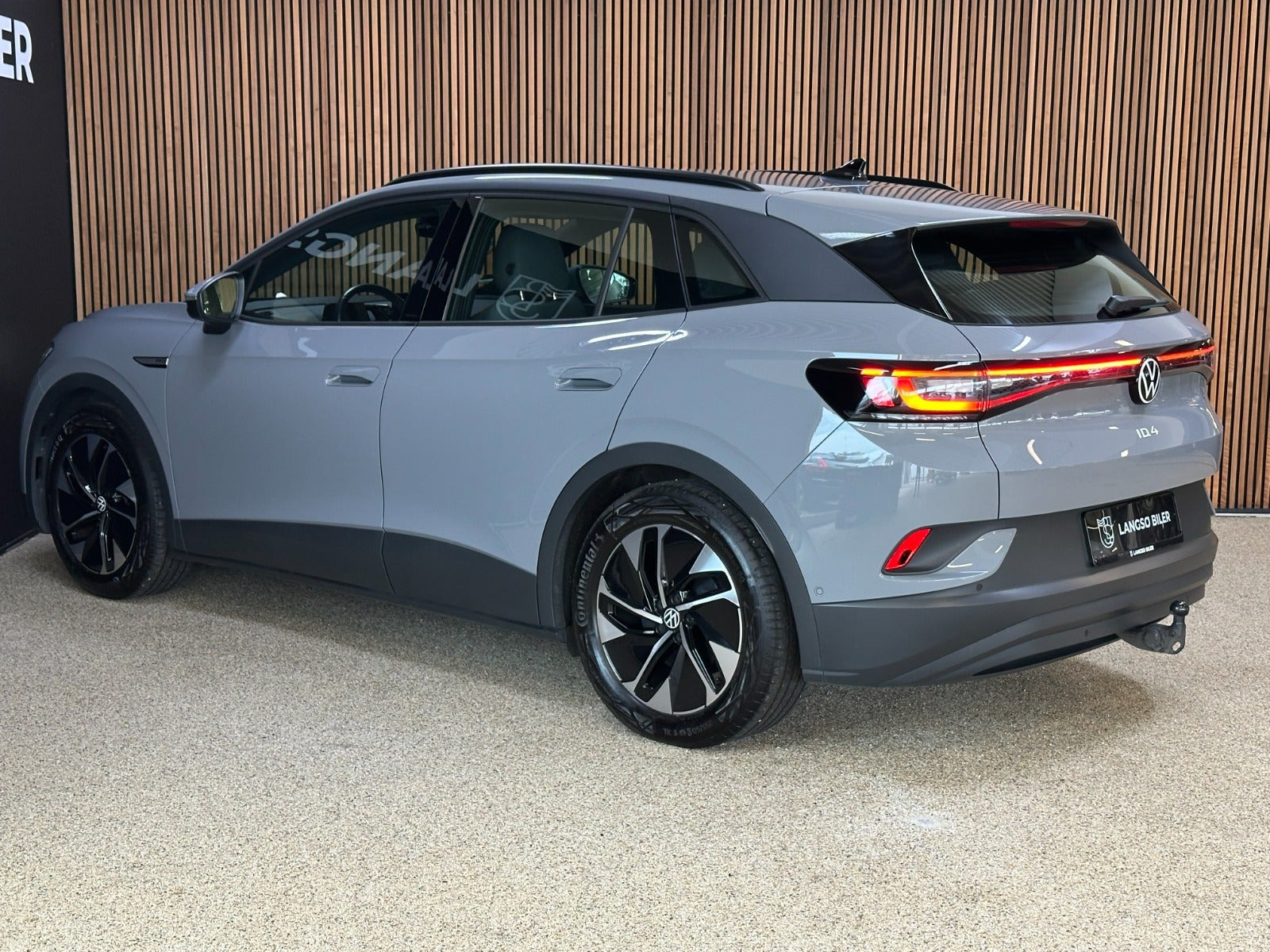 Grå VW ID.4 fra 2023