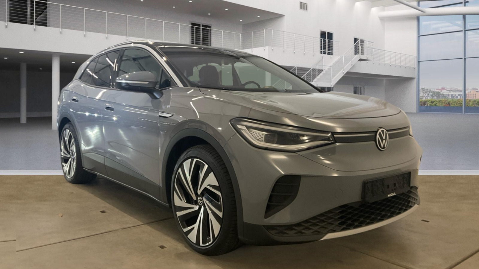 Grå VW ID.4 fra 2023