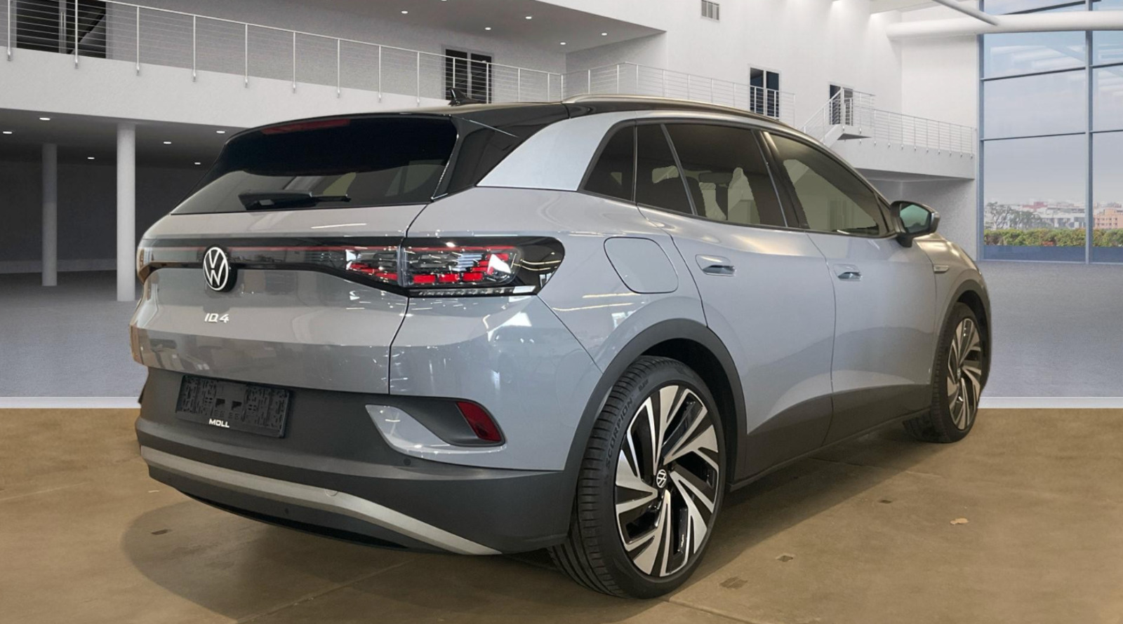 Grå VW ID.4 fra 2023