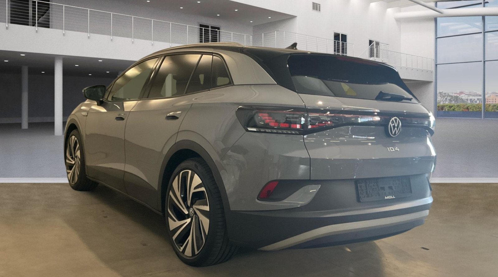 Grå VW ID.4 fra 2023