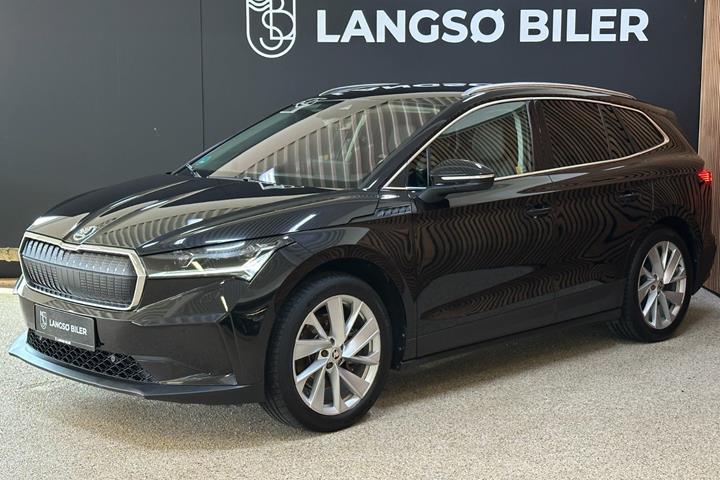 Sort Skoda Enyaq fra 2021