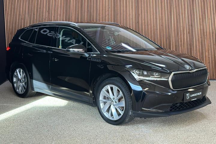 Sort Skoda Enyaq fra 2021