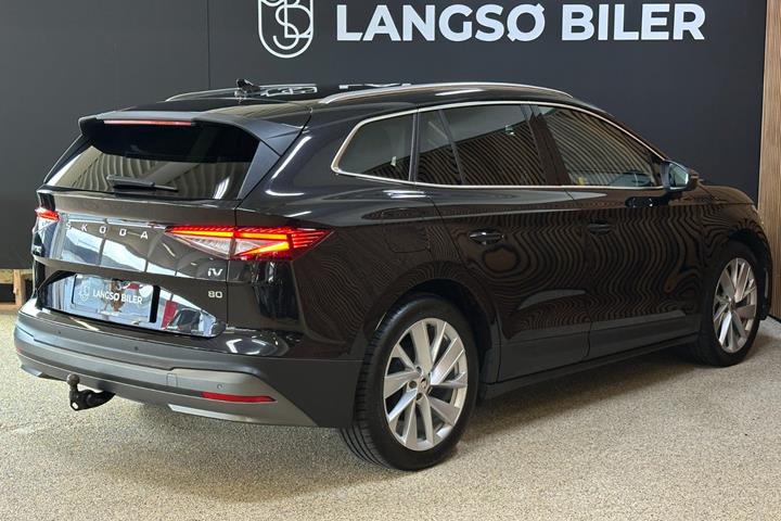 Sort Skoda Enyaq fra 2021