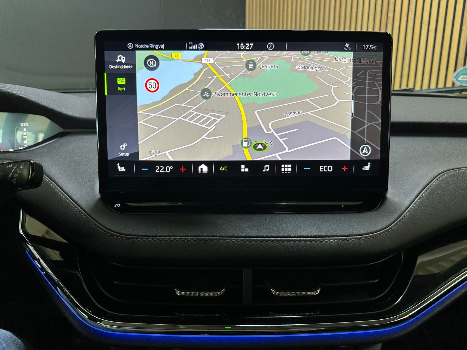 Sort Skoda Enyaq fra 2021