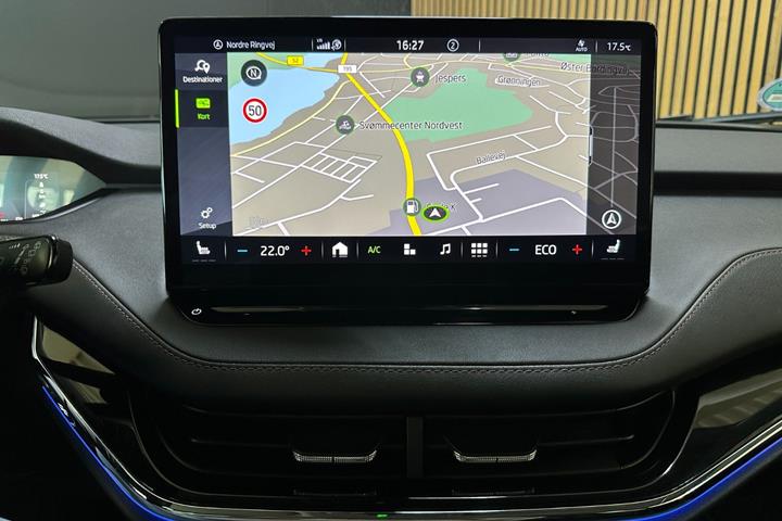 Sort Skoda Enyaq fra 2021