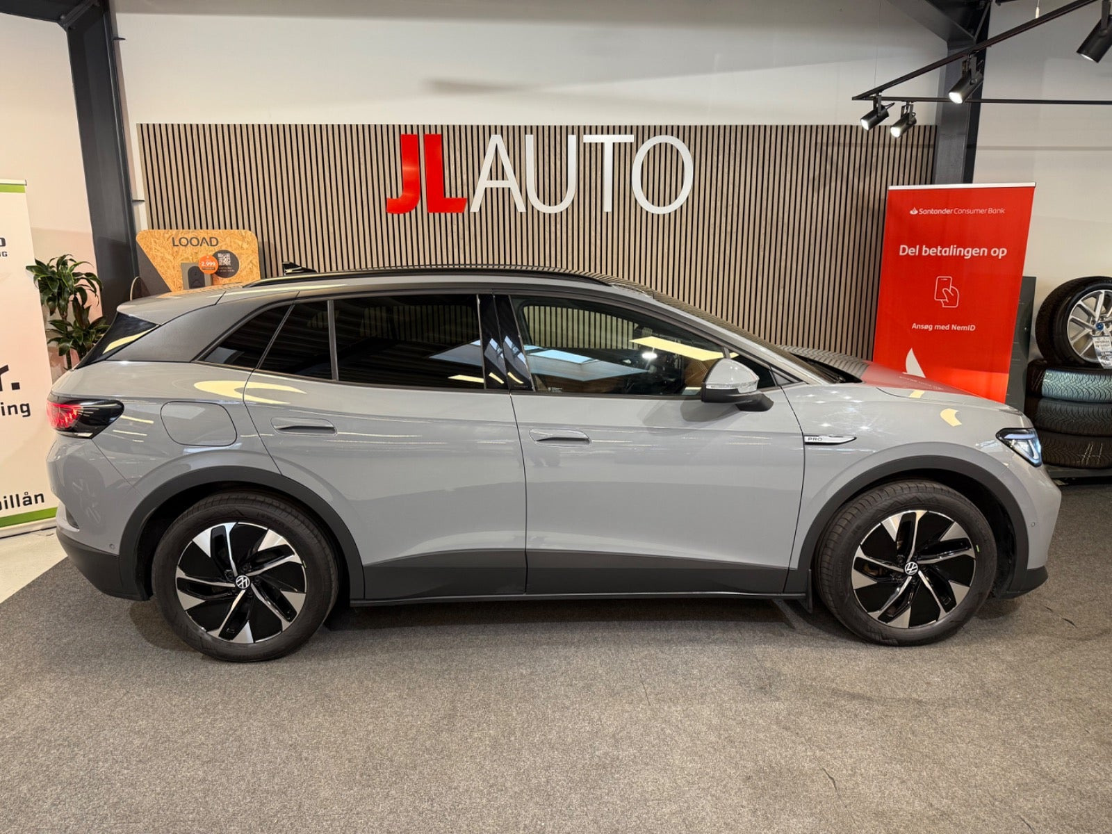 Grå VW ID.4 fra 2022
