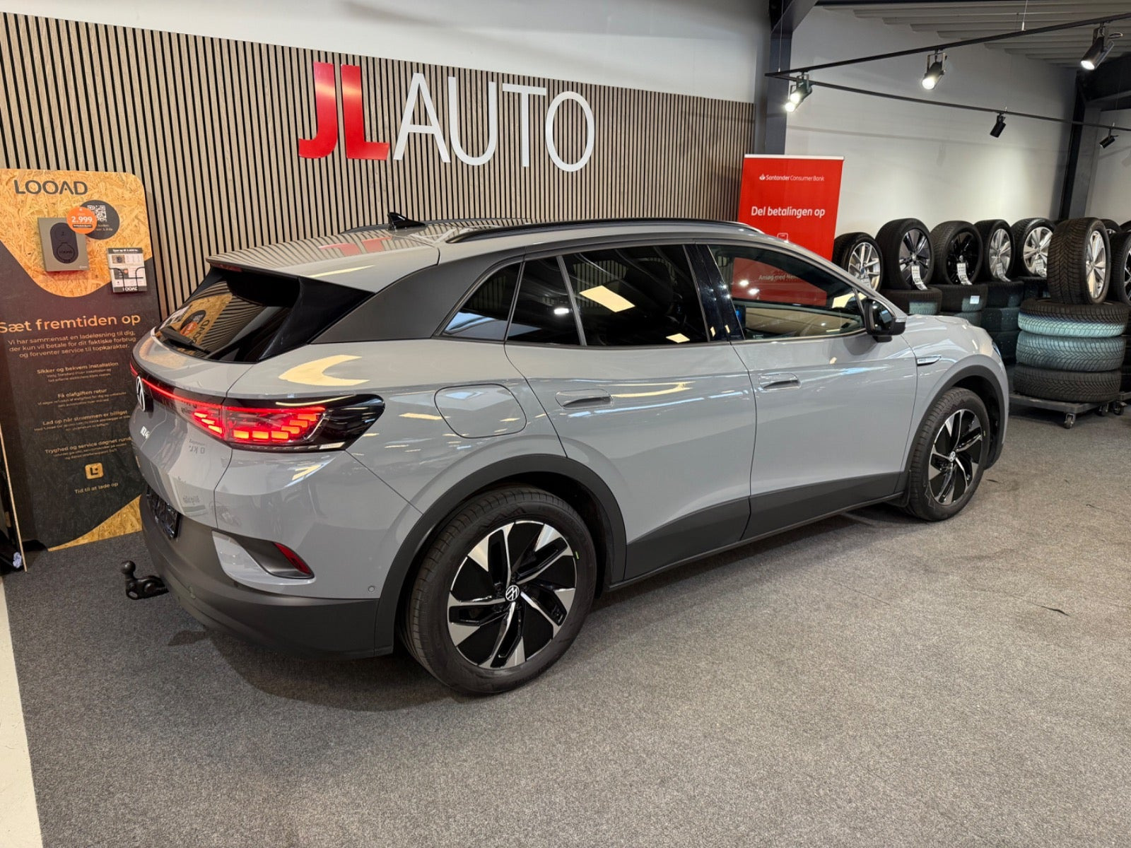 Grå VW ID.4 fra 2022