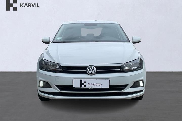 Hvid VW Polo fra 2019