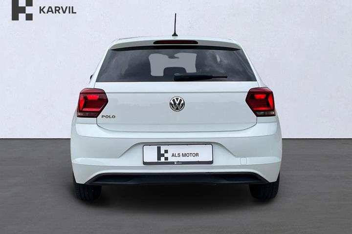 Hvid VW Polo fra 2019