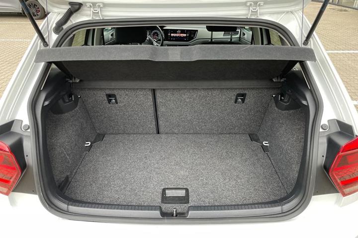 Hvid VW Polo fra 2019