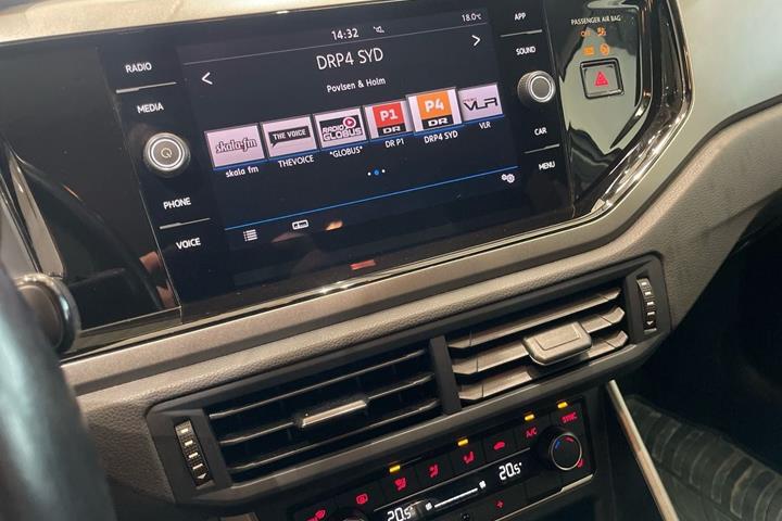 Hvid VW Polo fra 2019