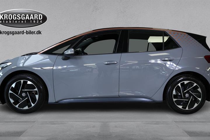 Grå VW ID.3 fra 2022