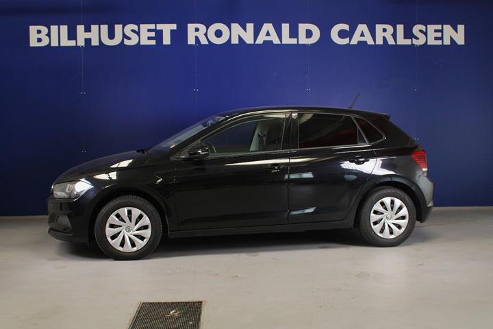 Sort VW Polo fra 2020