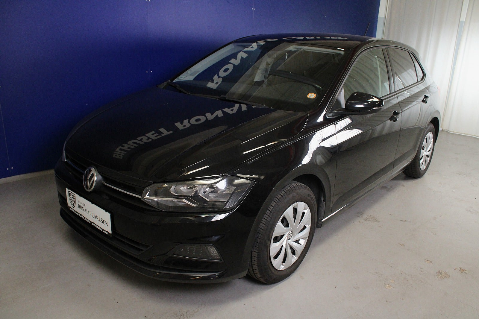 Sort VW Polo fra 2020