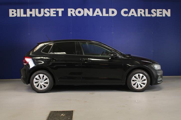 Sort VW Polo fra 2020