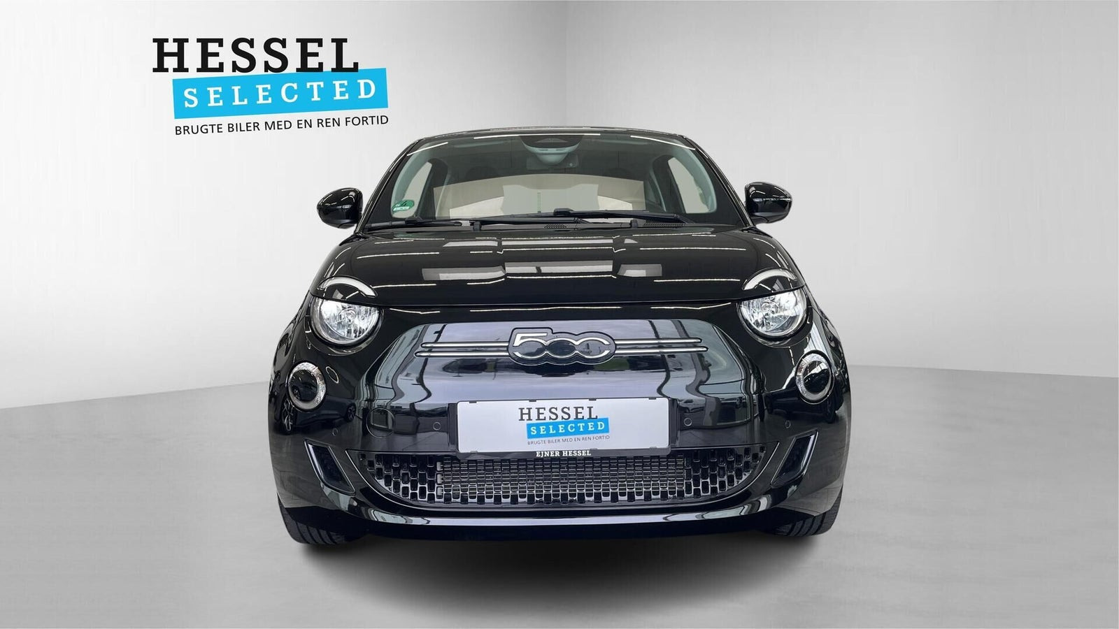 Sort Fiat 500e fra 2024