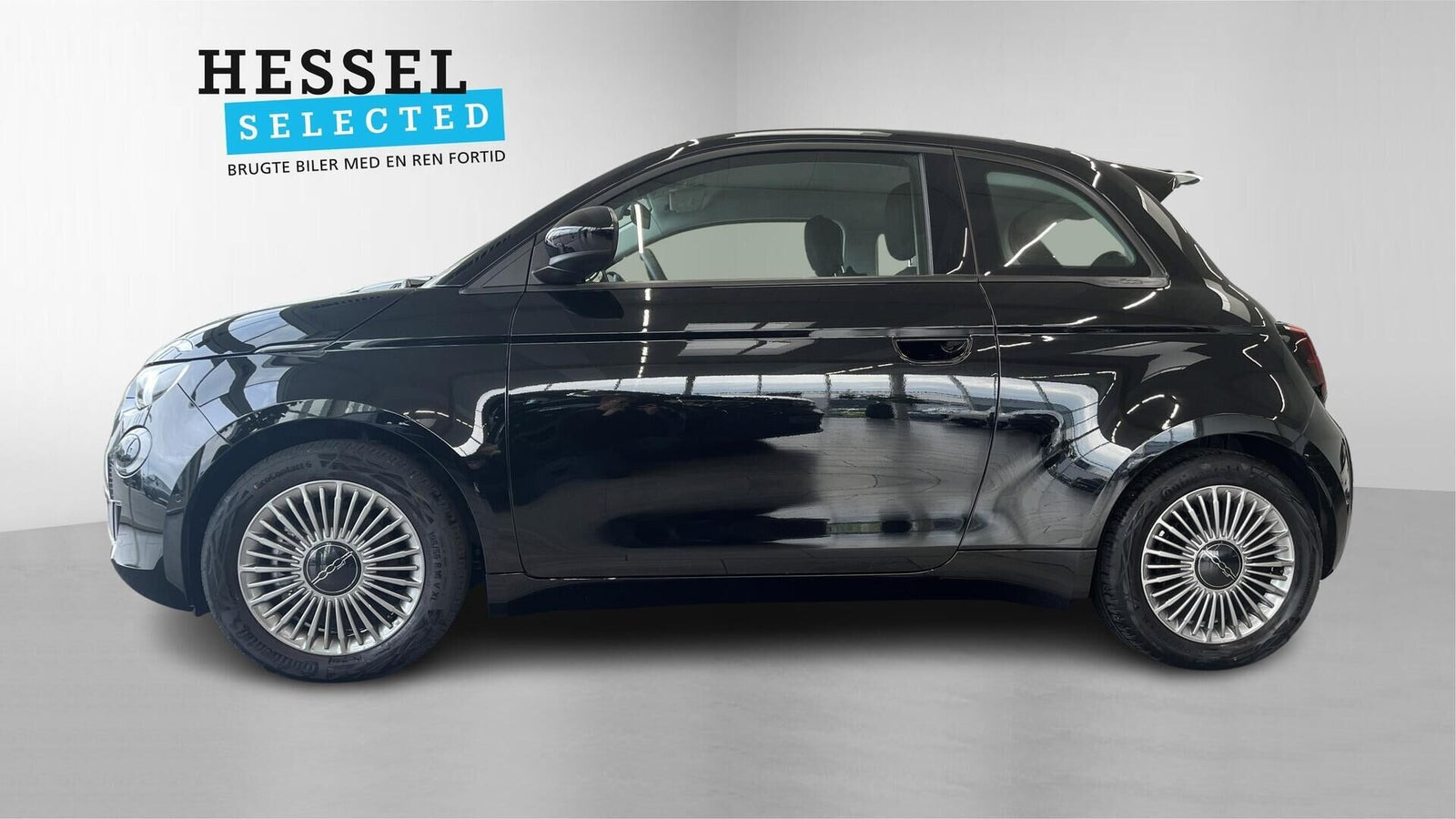 Sort Fiat 500e fra 2024