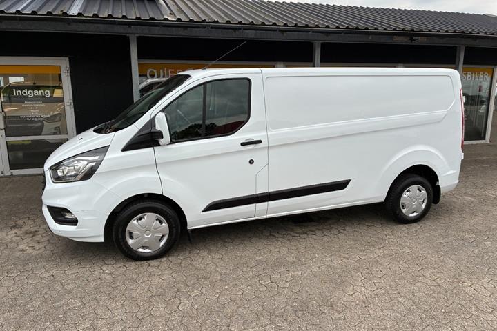Hvid Ford Transit Custom 300 L2 fra 2021
