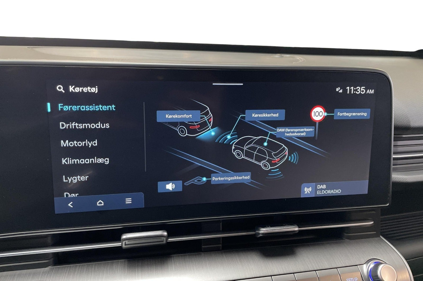 Sort Hyundai Kona fra 2024