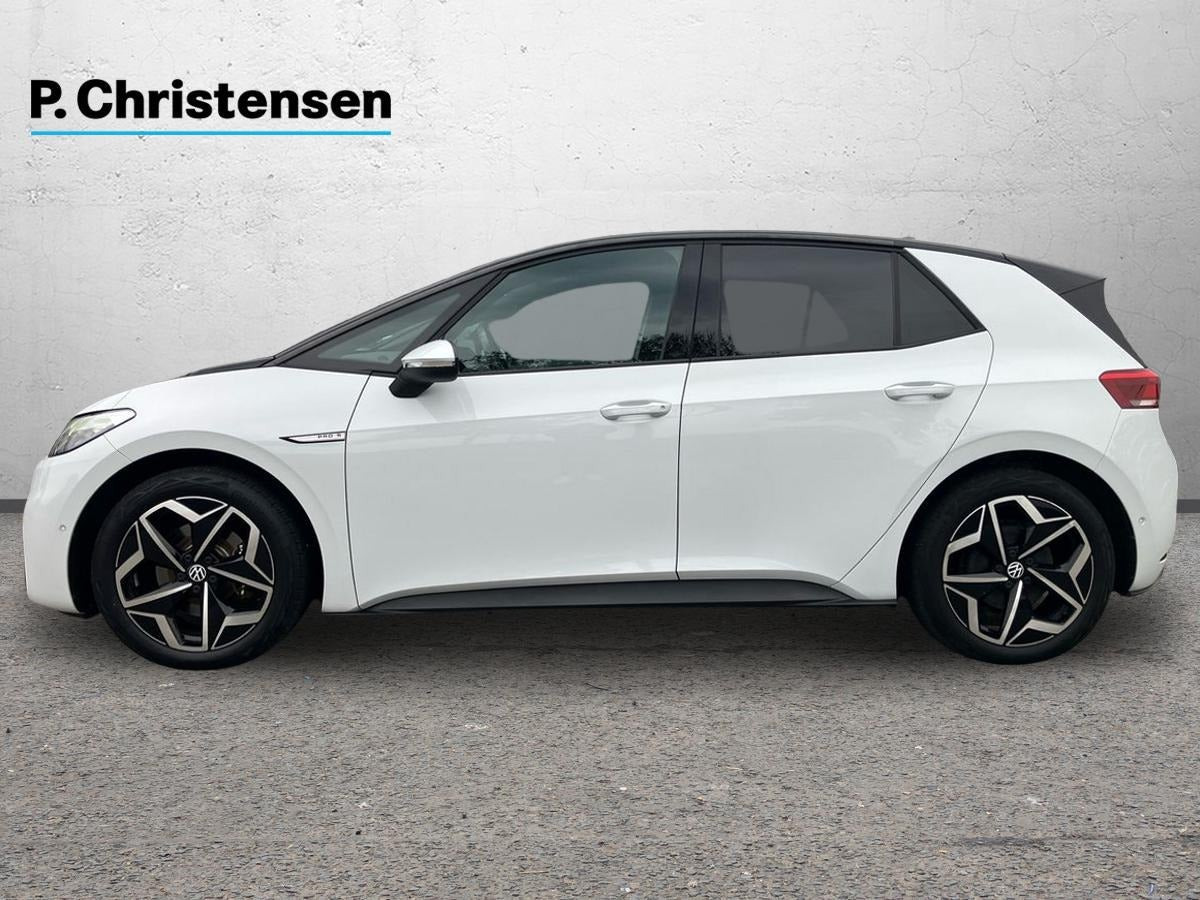 Hvid VW ID.3 fra 2023