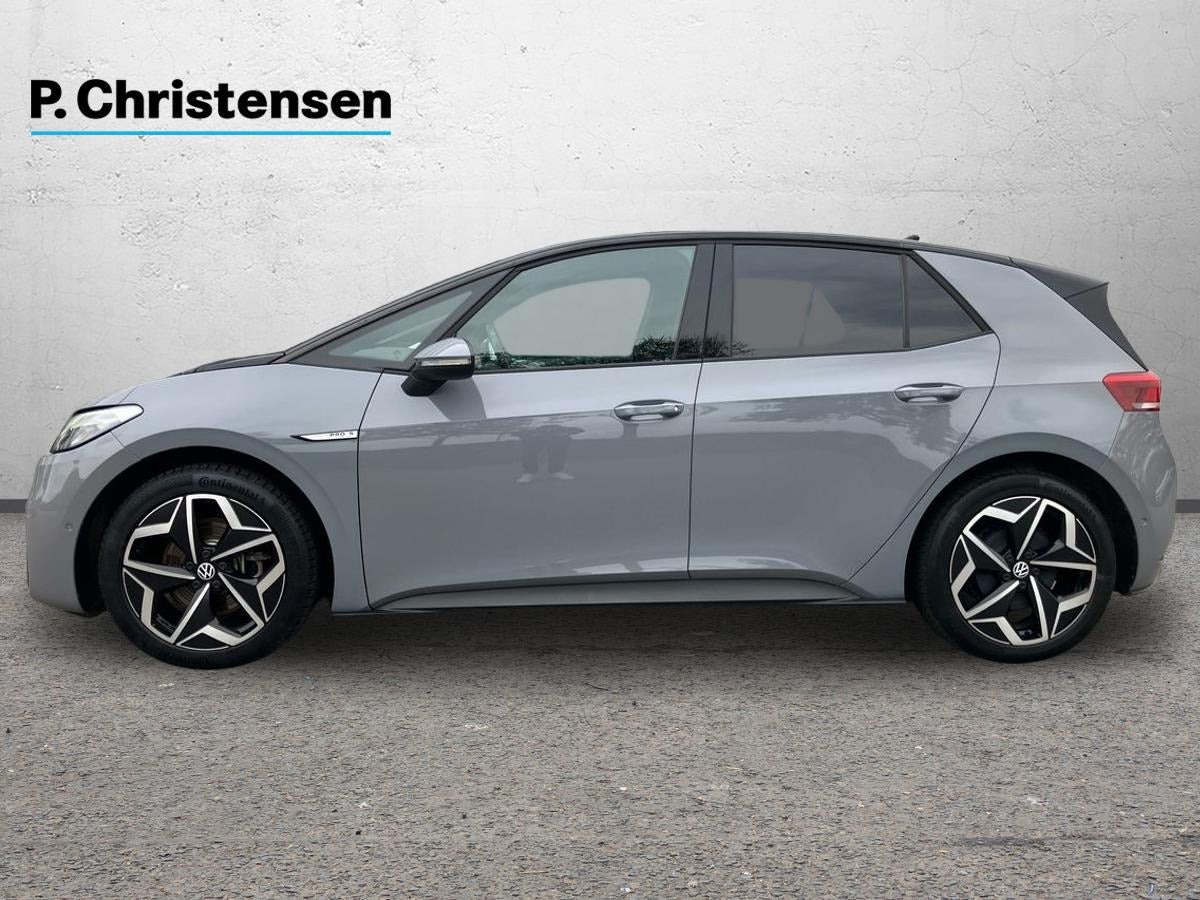 Grå VW ID.3 fra 2023