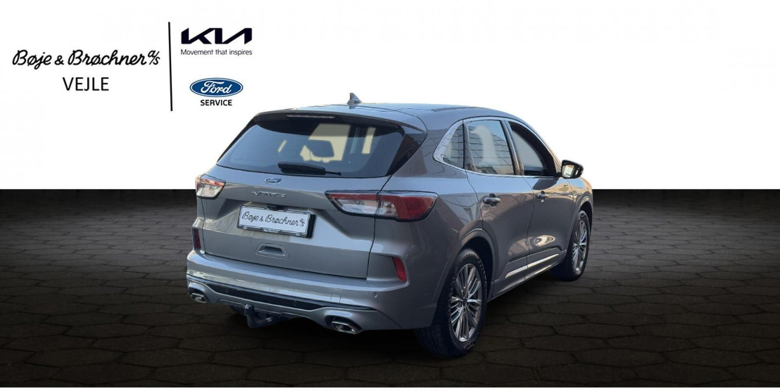 Sølv Ford Kuga fra 2020