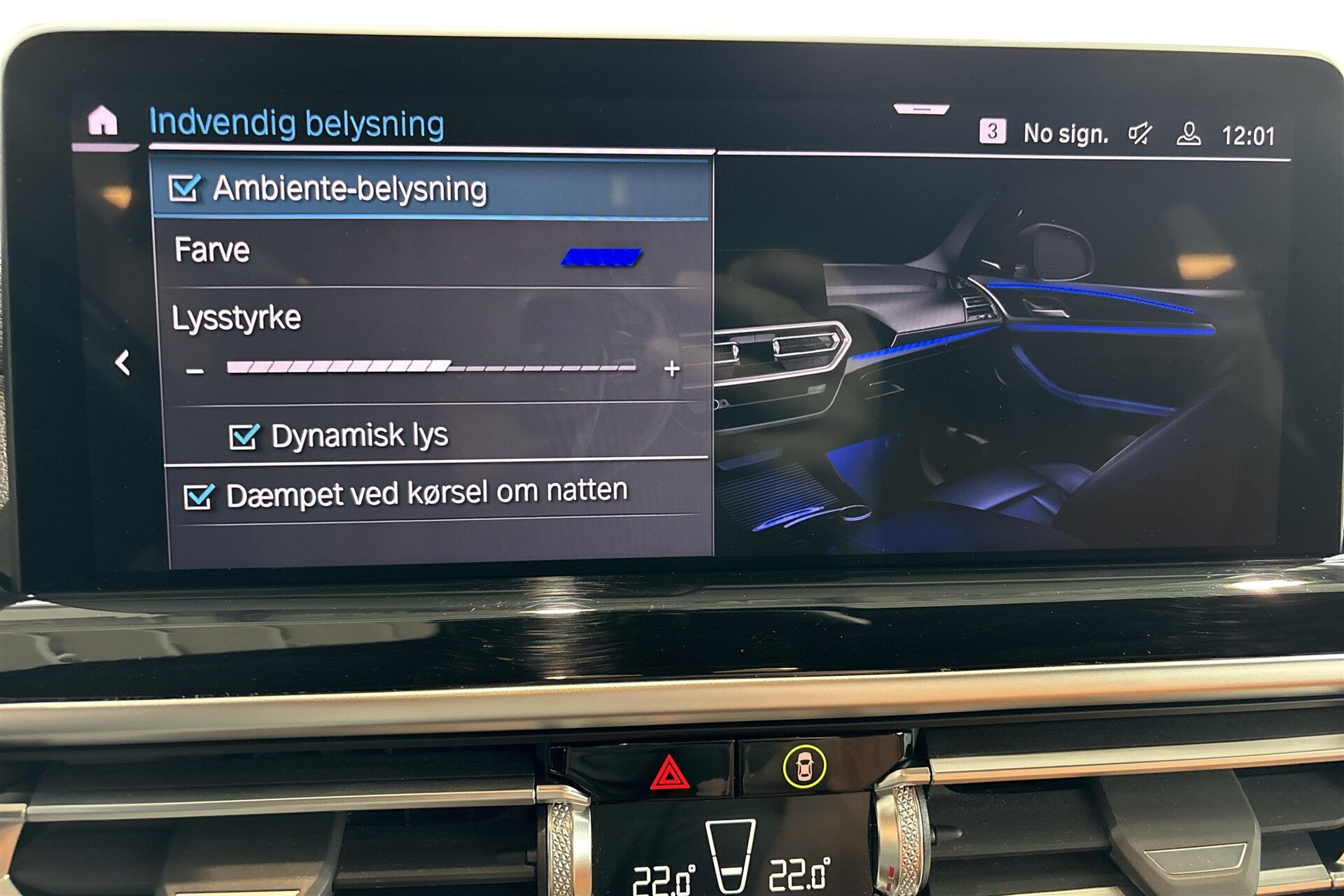 Sort BMW iX3 fra 2023
