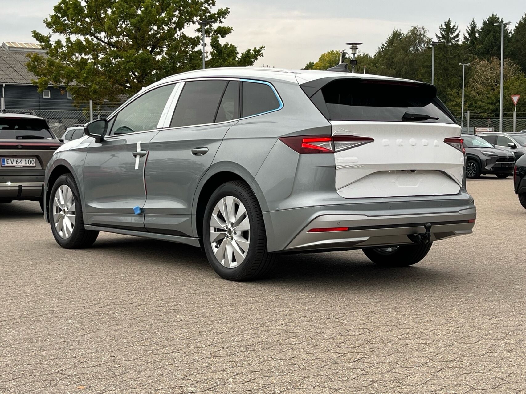 Sølv Skoda Enyaq fra 2026