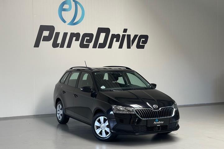 Sort Skoda Fabia fra 2019