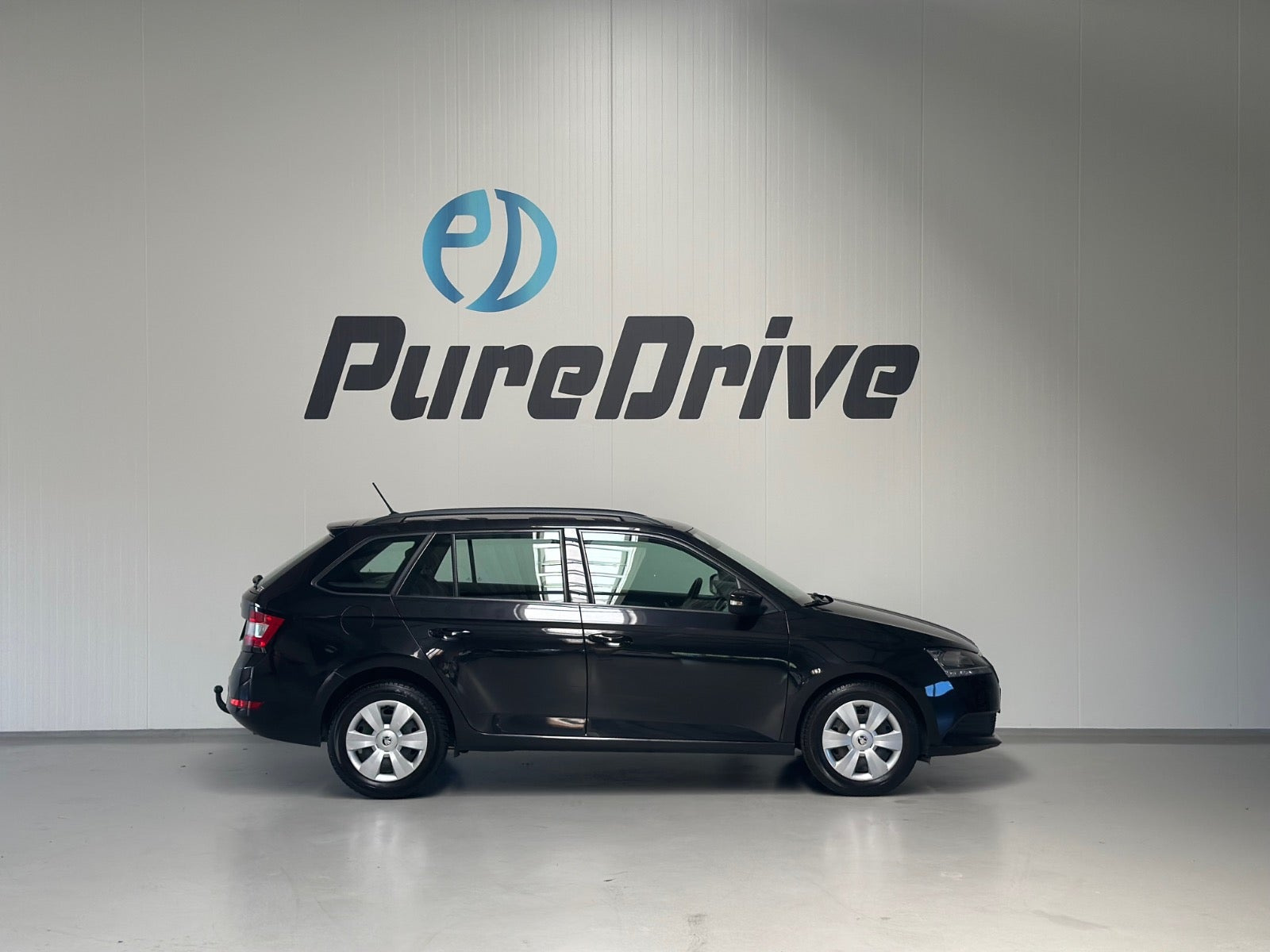 Sort Skoda Fabia fra 2019