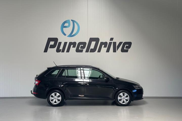 Sort Skoda Fabia fra 2019