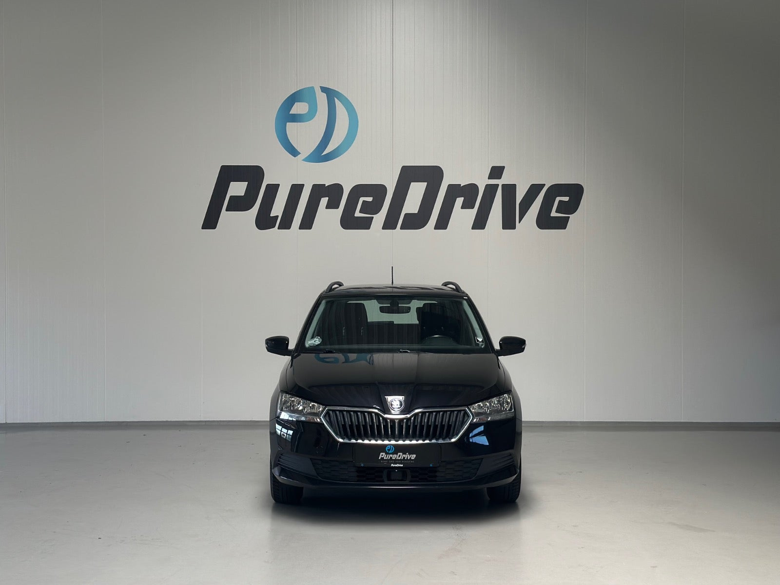 Sort Skoda Fabia fra 2019