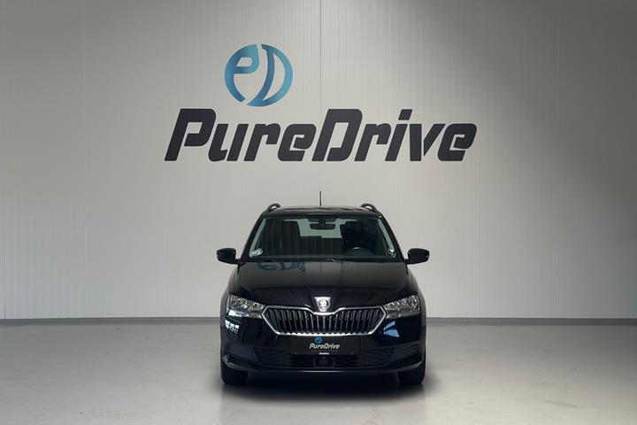 Sort Skoda Fabia fra 2019