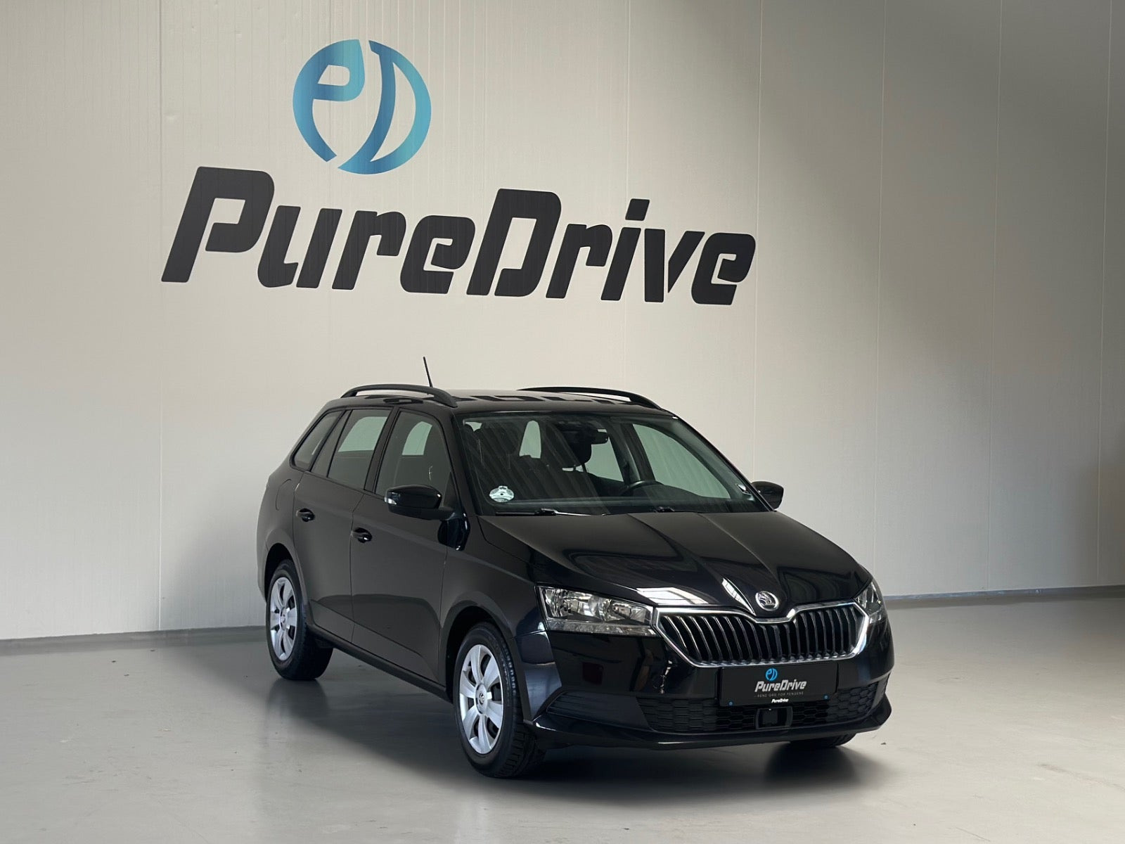 Sort Skoda Fabia fra 2019