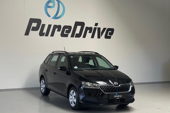 Sort Skoda Fabia fra 2019