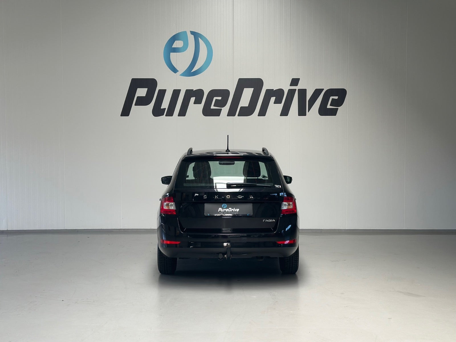 Sort Skoda Fabia fra 2019