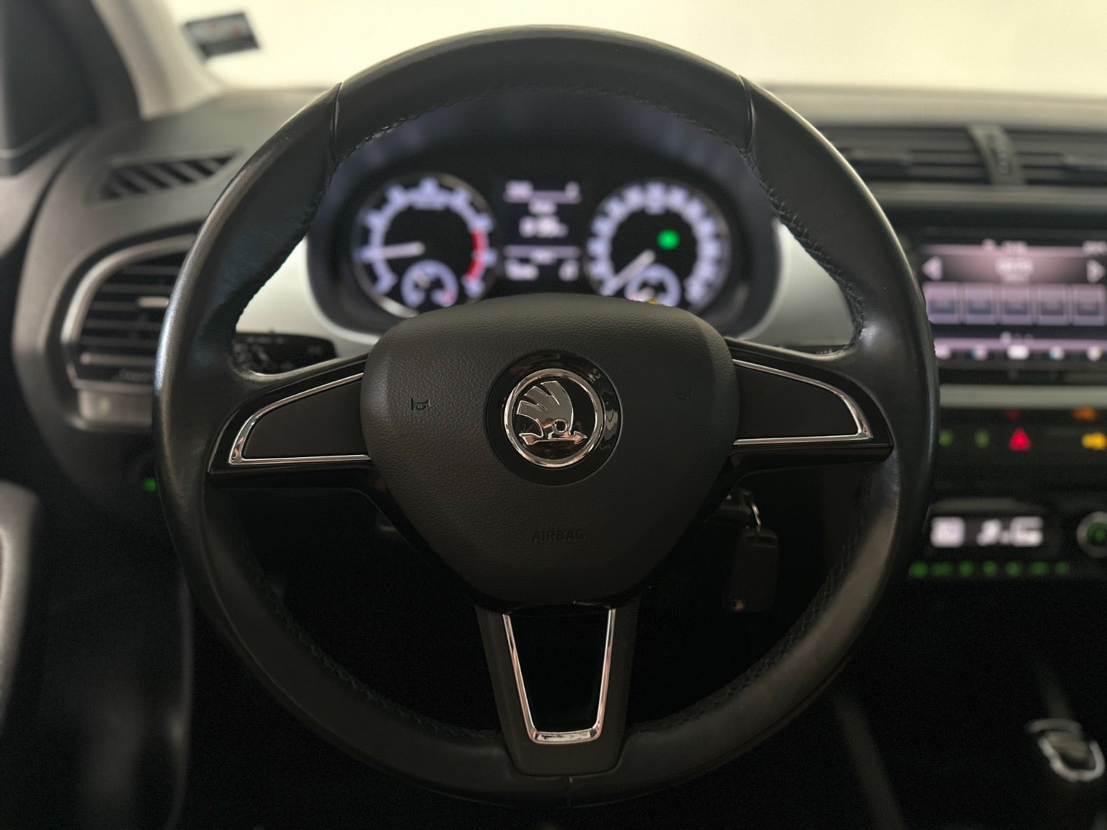Sort Skoda Fabia fra 2019
