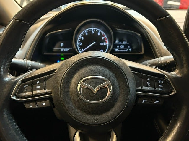 Grå Mazda CX-3 fra 2018