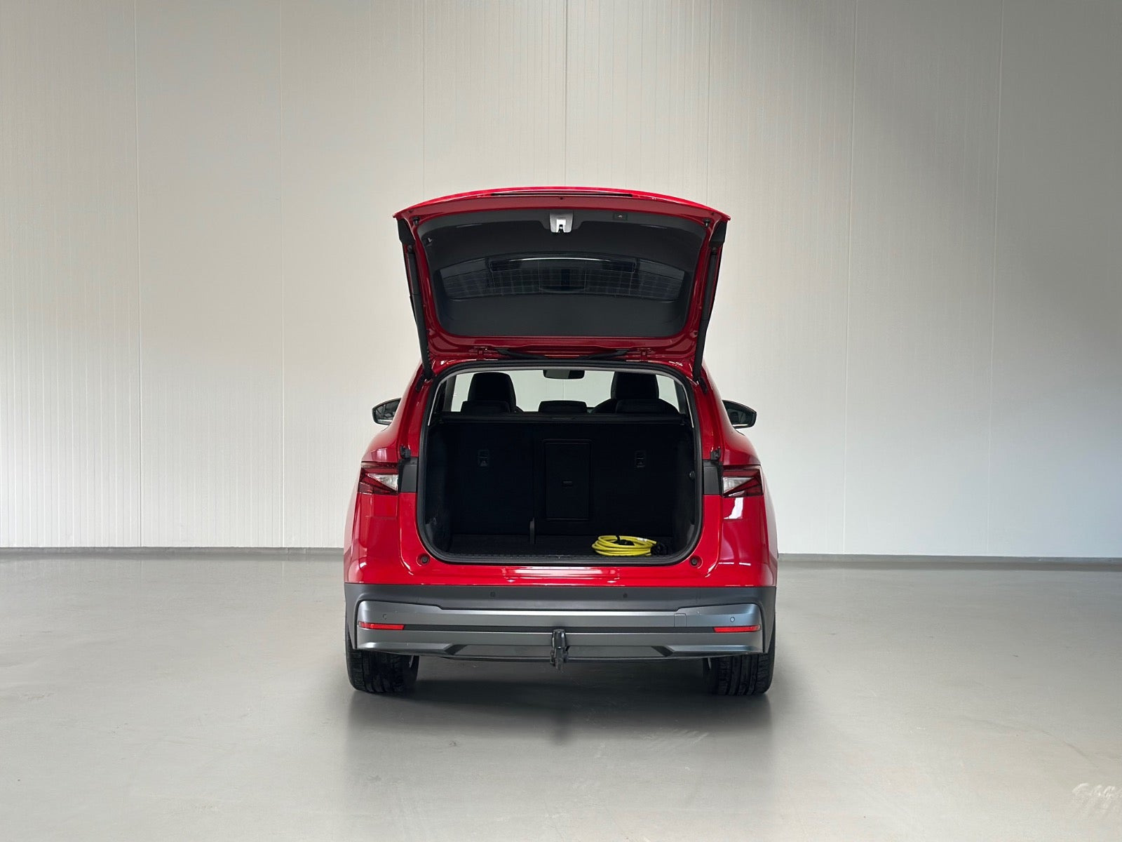 Rød Skoda Enyaq fra 2025